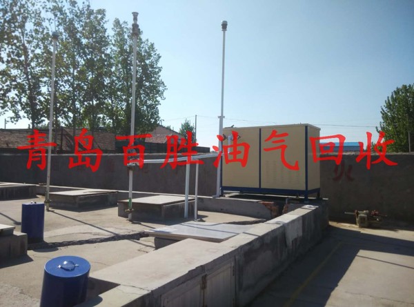 京博加油站回收系統(tǒng)改造現(xiàn)場(chǎng)